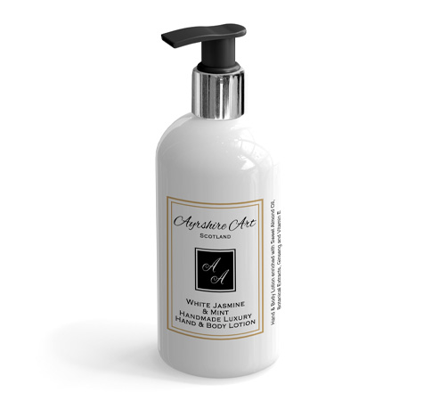 Hand & Body Lotion - White Jasmine & Mint - Click Image to Close