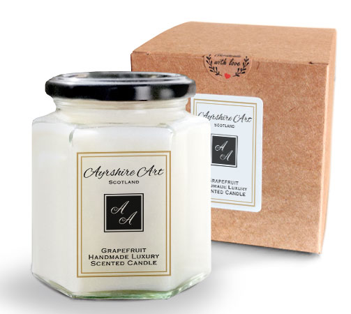 Scented Candle - Grapefruit - Click Image to Close