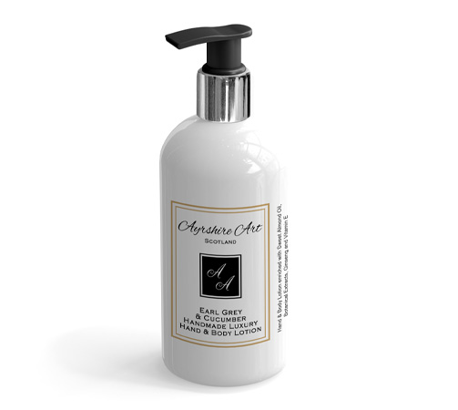Hand & Body Lotion - Earl Grey & Cucumber - Click Image to Close
