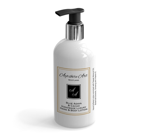 Hand & Body Lotion - Blue Agava & Cacao - Click Image to Close