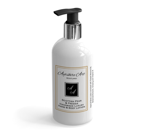 Hand & Body Lotion - Scottish Pear & Freesia - Click Image to Close