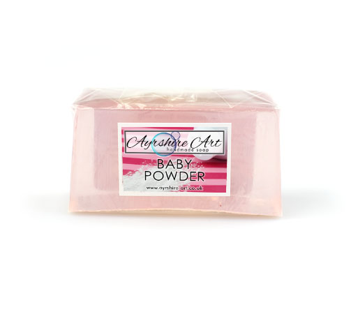 Baby Powder Soap Slice - Click Image to Close