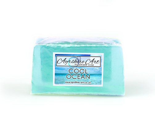 Cool Ocean Soap Slice - Click Image to Close