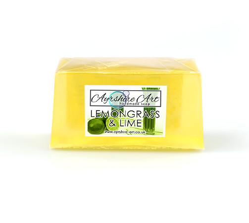 Lemongrass & Lime Essential Soap Slice - Click Image to Close