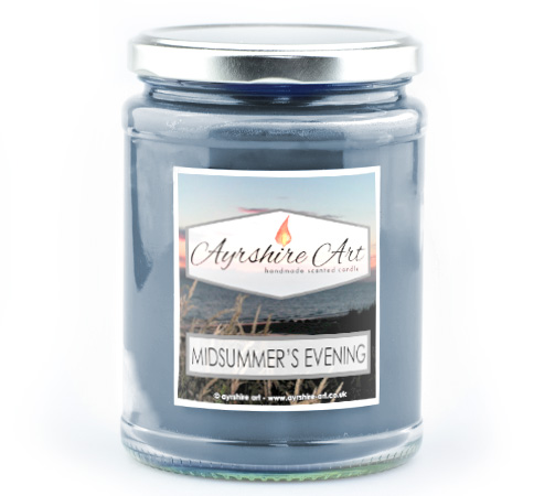 Large Candle Jar - Midsummer's Evening *NEW IMPROVED* - Click Image to Close