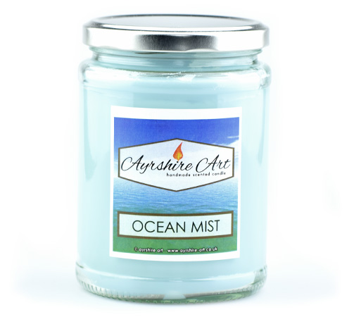 Large Candle Jar - Ocean Mist - Click Image to Close