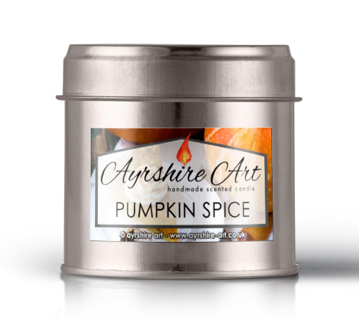 Candle Tin - Pumpkin Spice - Click Image to Close