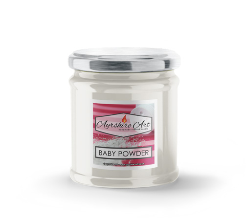 Small Scented Jar Candle - Baby Powder - Click Image to Close