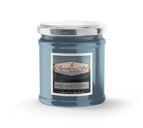 Small Scented Jar Candle - Midsummer's Evening *NEW IMPROVED* - Click Image to Close