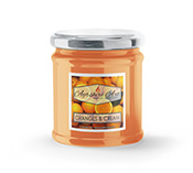 Small Scented Jar Candle - Oranges & Cream