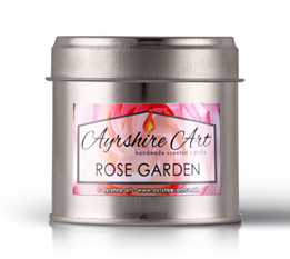 Candle Tin - Rose Garden